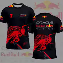 Nouveau Red Bull Racing T-shirt 3D imprimé hommes T-shirt Red Bull manches courtes sport séchage rapide Red Bull vêtements pour hommes XXS S M. L' XL XXL XXXL 4XL 5XL 6XL