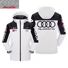 Vêtements de travail assistant de magasin Audi RS car 4S, veste de sport de haute qualité, veste coupe-vent, sweat à capuche à la mode pour passionnés de voitures M. L' XL XXL XXXL