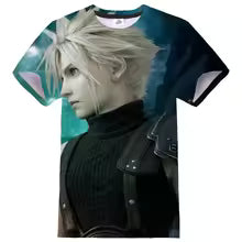 T-shirt imprimé 3D Final Nette VII pour hommes et femmes, Streetwear de jeu d'anime, T-shirt Hip Hop, T-shirt de sport décontracté, T-shirt unisexe, Économie à la mode XS S M L XL XXL XXXL 4XL 5XL 6XL