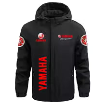 Nouvelle veste de pêche en plein air décontractée pour hommes Yamaha printemps et automne avec capuche, veste de camping et de randonnée en plein air M(FR 48) L'(FR 50) XL(FR 52) XXL(FR 54) XXXL(FR 56-58) 4XL(FR 60) 5XL(FR 62)