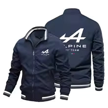 2025 mode printemps et automne Alpine F1 équipe nouveau Zip Polo chapeau chemise veste hommes poche vêtements de sport décontractés en plein air Cardigan équipeS(FR 46) M.(FR 48) L'(FR 50) XL(FR 52) XXL(FR 54) XXXL(FR 56-58) 4XL(FR 60)