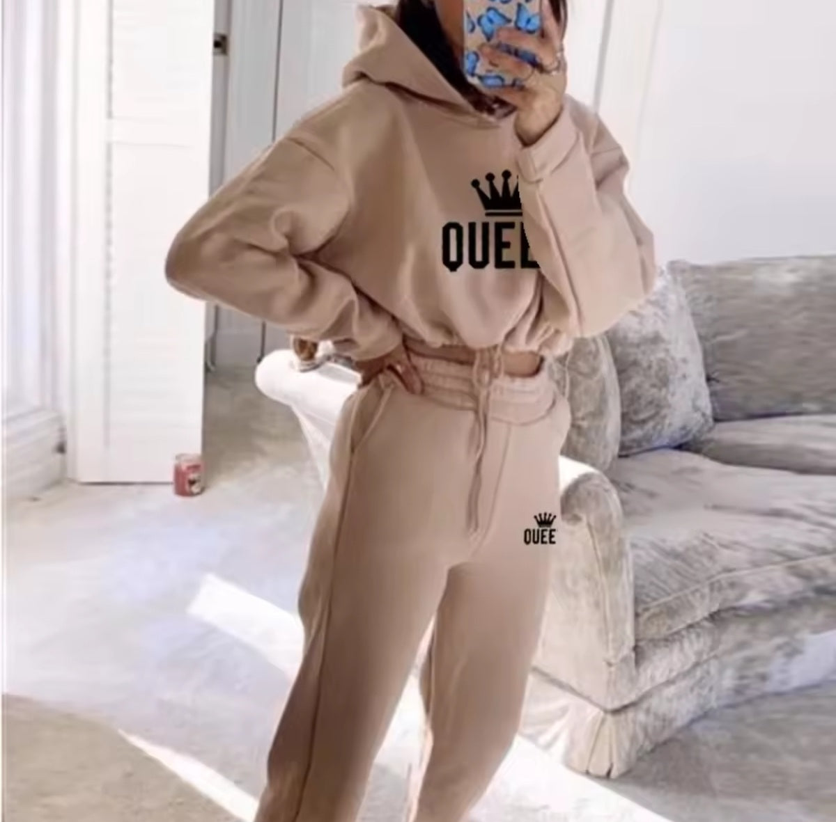 Ensemble sweat et pantalon de sport pour femme