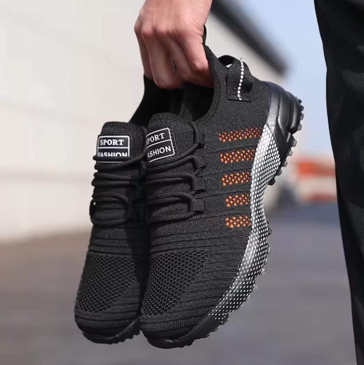 Basket de marche souple pour homme