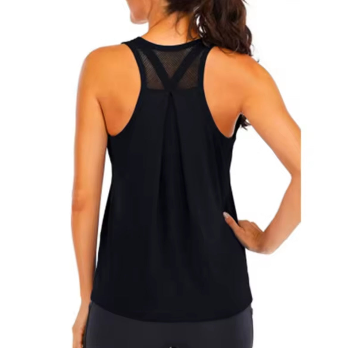 Chemise ou tee shirt de Yoga ou de fitness pour femme