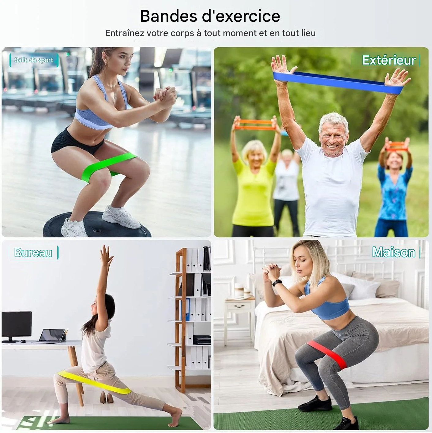 FitElastic™ - Bandes de Résistance TPE