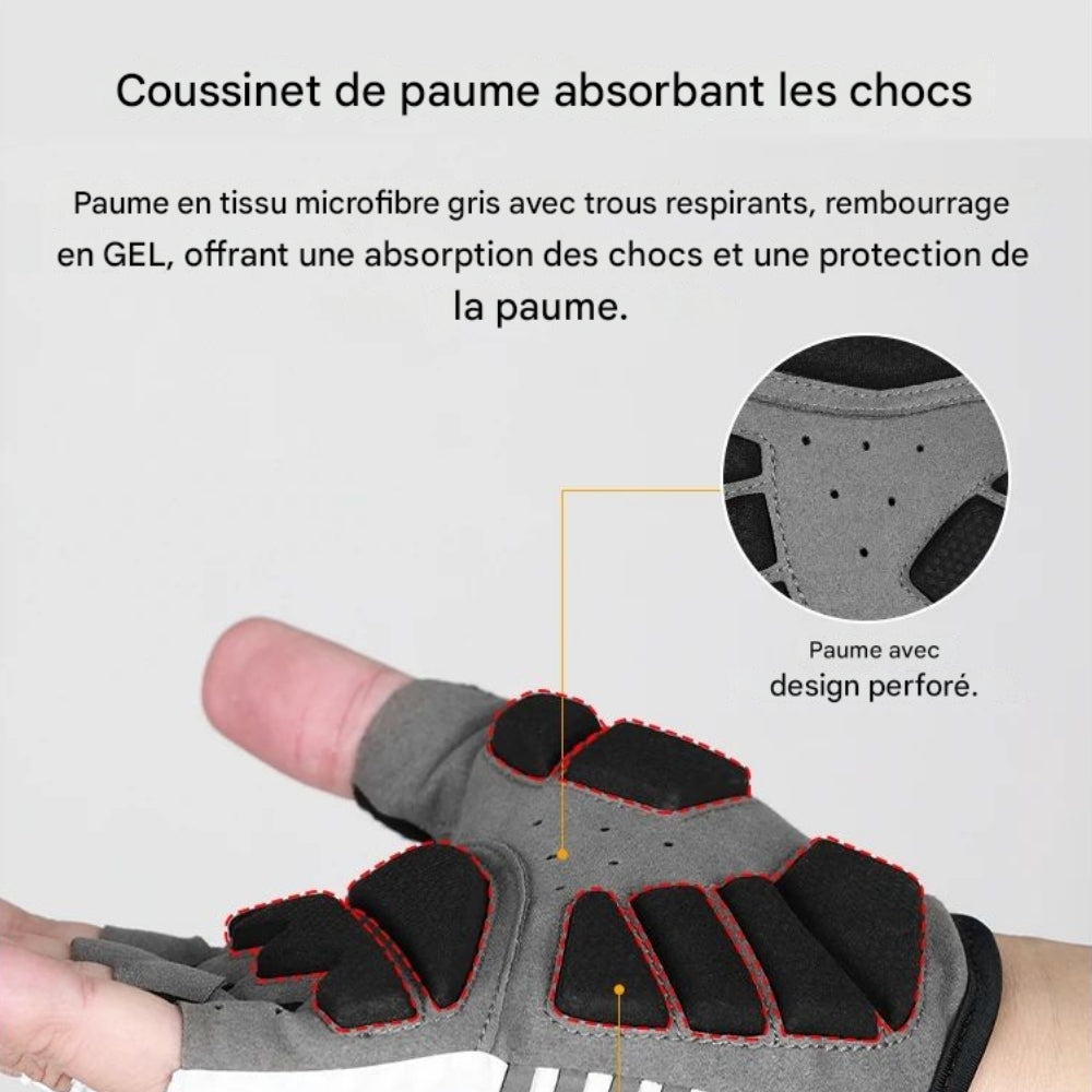 CycloFlex™ - Gants Cyclisme GEL Pad Antichoc