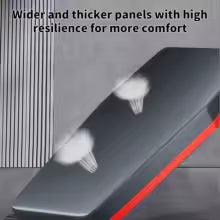 Banc Haltère Pliant avec Dossier Réglable, Équipement de Fitness Multifonctionnel pour la Maison