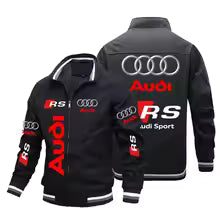 Veste de moto Audi RS veste pour hommes 2025 nouvelle mode décontractée mince Motocross veste de course de moto pour hommes Audi hommes vêtements