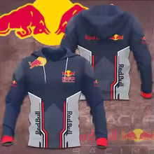 2025 nouveau sweat à capuche Red Bull mode Red Bull 3D imprimé hommes pull tenue de ville course à capuche Red Bull vêtements 2XS XS S M L XL 4XL 2XL 3XL 5XL 6XL