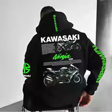 Sweat-shirt à capuche pour moto Kawasaki 2021, mode sports extrêmes de plein air de haute qualité, best-sellerS(FR 46) M(FR 48) L'(FR 50) XL(FR 52) XXL(FR 54) XXXL(FR 56-58) 4XL(FR 60) 5XL(FR 62) 6XL(FR 64-66)
