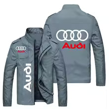 2025 nouvelle veste de Sport Audi mode veste imprimée été en plein air mince veste décontractée hommes haut coupe-vent M. L' XL XXL XXXL 4XL 5XL