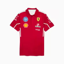 Ferrari team 2025 Hamilton Leclerc pilote Polo T-shirt maillot pour hommes et femmes F1 Ferrari fans Polo S(FR 46) M.(FR 48) L'(FR 50) XL(FR 52) XXL(FR 54) XXXL(FR 56-58) 4XL(FR 60) 5XL(FR 62)