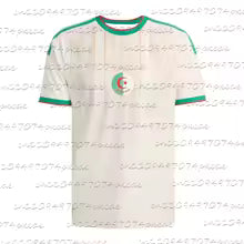 Maillot de Football unisexe de l'équipe nationale algérienne, à manches courtes, respirant, à séchage rapide, tendance, pour Match et tenue décontracté quotidienne, nouvelle collection 2026 S M. L' XL XXL XXXL 4XL 5XL 6XL