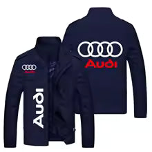 2025 nouvelle veste de Sport Audi mode veste imprimée été en plein air mince veste décontractée hommes haut coupe-vent M. L' XL XXL XXXL 4XL 5XL