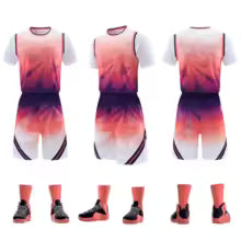 Tenue de sport pour enfants, uniforme de basket-ball professionnel, Football, entraînement d'équipe, maillot à manches courtes, haut + Short, combinaisons de sport