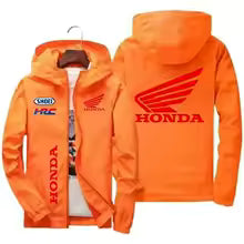 Nouvelle veste Honda moto course