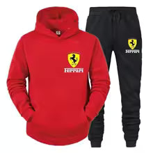 Nouveaux ensembles pour hommes automne pull à capuche et pantalon survêtement de sport pour Ferrari F1 F8 F80 SF90 Stradale SF90Spider 296 GTB 296 GTS s (électronique) L' M. XL XXL XXXL