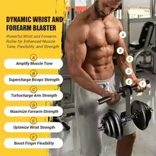 Renforceur de poignet et d'avant-bras en fer, bâton d'entraînement musculaire, équipement de force noir, taille universelle, équipement de sport de plein air