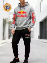 Red Bull automne hiver hommes sweat à capuche sport décontracté basket-ball vêtements de sport vêtement supérieur chaleur confort ajustement à capuche S(FR 46) M.(FR 48) L'(FR 50) XL(FR 52) XXL(FR 54)