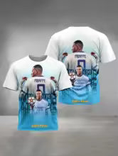 2026 Nouveau maillot de football imprimé Kylian Mbappé en 3D, T-shirt de sport unisexe pour enfants, vêtements de fan de football respirants à séchage rapide, offre spéciale XXS XS S M L XL XXL XXXL 4XL 5XL 6XL