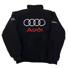 Combinaison de course de voiture, veste d'extérieur brodée pour DAudi Sline A4 A1 A3 A6 A5 A7 A8 Q3 Q5 Q7, combinaison de cyclisme de sport M. L' XL XXL