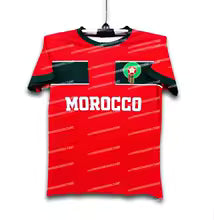 Nouveauté maillot marocain été hommes maillot t-shirt maillot de Football femmes Jersey T-Shirts hommes maillot femmes t-shirt enfant t-shirt