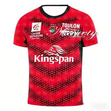 25-26 TOP14 chemise de Rugby chemise de Football français hommes enfants adultes formation sport Fan cadeau supportres T-shirt à séchage rapide S M L XL 2XL 3XL 4XL 5XL 6XL