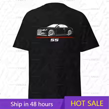 2025 hommes T-shirt décontracté Premium T-shirt pour Audis S5 passionné de voiture T-shirt graphique été manches courtes 100% coton S-3XL Cool S(FR 46) M.(FR 48) L'(FR 50) XL(FR 52) XXL(FR 54) XXXL(FR 56-58)