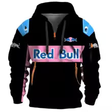2025 sweat-shirt pour hommes nouveau Red Bull Verstappen sweat à capuche tout-terrain et course veste à capuche universelle haut S M L XL XXL 3XL 4XL 5XL