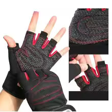 Gants de gymnastique pour hommes et femmes, bracelet d'haltérophilie, Fitness, sans doigts, pour musculation, entraînement, sport, exercice, cyclisme