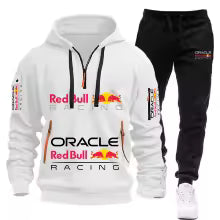 Automne/hiver Red Bull Racing Sport ensemble à capuche hommes Multi poche sweat à capuche avec fermeture éclair + pantalon 2 pièces ensemble mode vente chaude ensemble de Sport S(FR 46) M.(FR 48) L'(FR 50) XL(FR 52) XXL(FR 54) XXXL(FR 56-58)