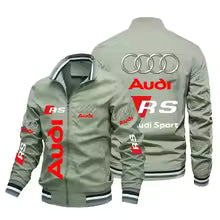 Veste de moto Audi RS veste pour hommes 2025 nouvelle mode décontractée mince Motocross veste de course de moto pour hommes Audi hommes vêtements