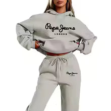 Offres spéciales quotidiennes simplicité femmes survêtement à manches longues mode femmes vêtements pantalons de survêtement pull sport en plein air décontracté S M L XL XXL XXXL