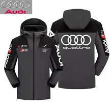 Vêtements de travail assistant de magasin Audi RS car 4S, veste de sport de haute qualité, veste coupe-vent, sweat à capuche à la mode pour passionnés de voitures M. L' XL XXL XXXL