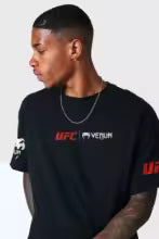 UFC mode manches courtes salle de sport course col rond T-shirt MMA entraînement haut de sport S M L XL 2XL 3XL 4XL 5XL 6XL