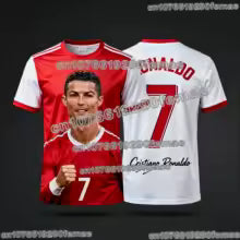 GPT AI Ronaldo 7 Maillot de football 2026 Fan Edition Hauts d'entraînement de football confortables et décontractés pour adultes et enfants Vêtements de sport d'été S M L XL 2XL 3XL 4XL 5XL 6XL