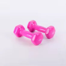 Haltères hexagonaux en fonte solide avec finition mate et revêtement en plastique pour hommes et femmes haltères de fitness à domicile