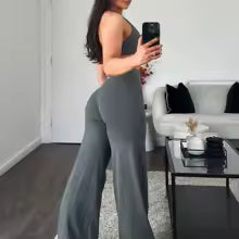 Oner Active Leggings évasés jambe droite Leggings femme pantalon à jambes larges Yoga respirant Fitness vêtements polyvalents pantalons décontractés XS (équipement de secours de sécurité) S M. L' XL