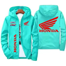 Nouvelle veste Honda moto course