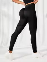 Leggings de Yoga taille haute respirants pour femmes, couleur unie, contrôle du ventre, vêtements de sport confortables, collants de Fitness, vêtements de sport S(FR 36) M.(FR 38) L'(FR 40/42)