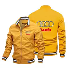 Veste de moto avec Logo de voiture D'Audi pour hommes, vêtements de course personnalisés, vêtements Audi, veste de course de motard, nouvelle collection 2025 M. L' XL XXL XXXL