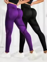 Leggings de Yoga taille haute respirants pour femmes, couleur unie, contrôle du ventre, vêtements de sport confortables, collants de Fitness, vêtements de sport S(FR 36) M.(FR 38) L'(FR 40/42)