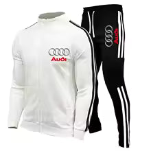 Nouveaux vêtements de cyclisme pour couples, sweats à capuche de sport et de loisirs, adaptés au costume de course imprimé DAudi pour hommes, combinaison de sport M. L' XL XXL XXXL