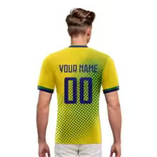 Maillot de football brésilien , maillot de football  respirant à séchage rapide, cadeau pour hommes, femmes et jeunes MEN-S MEN-M MEN-L MEN-XL MEN-2XL MEN-3XL MEN-4XL WOWEN-S WOWEN-M WOWEN-L WOWEN-XL WOWEN-2XL YOUTH-S YOUTH-M YOUTH-L YOUTH-XL