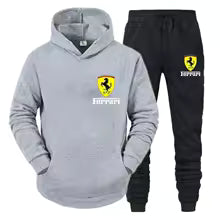 Nouveaux ensembles pour hommes automne pull à capuche et pantalon survêtement de sport pour Ferrari F1 F8 F80 SF90 Stradale SF90Spider 296 GTB 296 GTS s (électronique) L' M. XL XXL XXXL