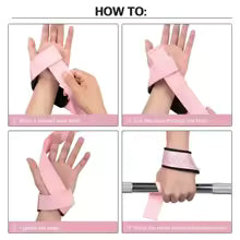 Nouveau brillant orthèse enveloppement Fitness levage dragonne Crossfit musculation soutien Kettlebell haltère poids poignée bande forc