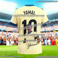 2026 Yamal de haute qualité # 10 fans de football édition 3D imprimé T-shirt été haut d'entraînement hommes femmes enfants vêtements de sport décontractés T-shirt S M L XL 2XL 3XL 4XL 5XL 6XL