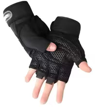 Gants de gymnastique pour hommes et femmes, bracelet d'haltérophilie, Fitness, sans doigts, pour musculation, entraînement, sport, exercice, cyclisme