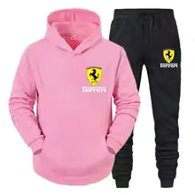 Nouveaux ensembles pour hommes automne pull à capuche et pantalon survêtement de sport pour Ferrari F1 F8 F80 SF90 Stradale SF90Spider 296 GTB 296 GTS s (électronique) L' M. XL XXL XXXL