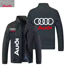 2025 nouvelle veste de Sport Audi mode veste imprimée été en plein air mince veste décontractée hommes haut coupe-vent M. L' XL XXL XXXL 4XL 5XL